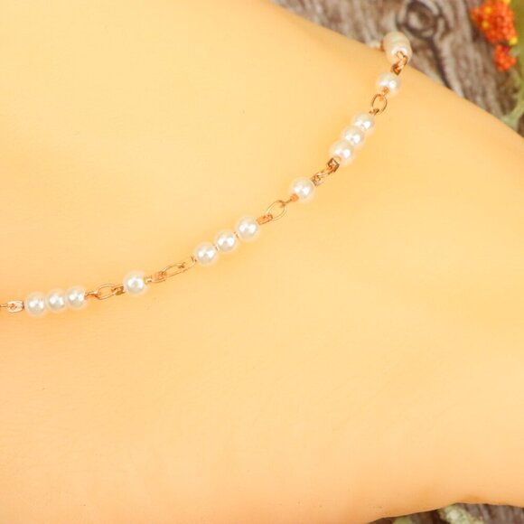 "Dainty Anklet for Women – Elegant Everyday Jewelry & Perfect Gift | MLCRC1472 - Picture 10 of 10
